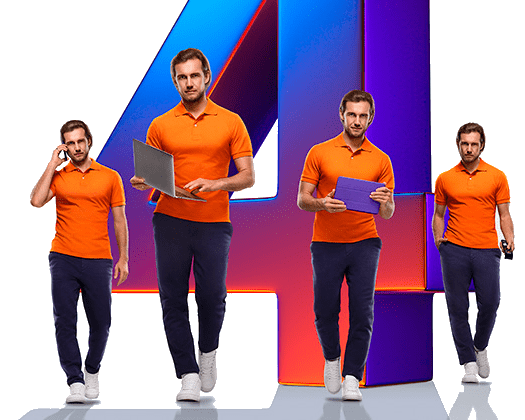 Великолепная четверка Ростелеком в&nbsp;село Бражное (Красноярский край)